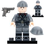 WWII Italian Army Soldiers Infantry Officers and Garibaldi Brigade Resistance Troops Custom Brick Compatible Minifigure Toy