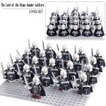 The Lord of the Rings Soldiers of Gondor Custom Brick Compatible Minifigures Toy Set 21Pcs