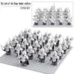 The Lord of the Rings Soldiers of Gondor Custom Brick Compatible Minifigures Toy Set 21Pcs