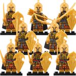 The Lord of the Rings Elven Warriors Custom Brick Compatible Minifigure Toy