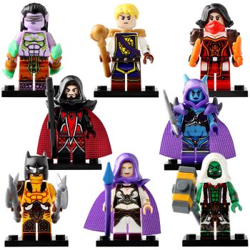 Anduin Wrynn Vanessa VanCleef Jaina Proudmoore Rexxar Medivh Thrall Sylvanas Windrunner Illidan Stormrage WoW Custom Brick Compatible Minifigure Toy