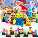 Toy Story 4 Buzz Lightyear Woody Jessie Alien Bunny Bo Peep Gabby Gabby Duke Caboom Custom Brick Compatible Minifigure Toy
