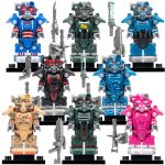 Fallout T-45 Power Armor NCR Salvaged Armor Custom Brick Compatible Minifigure Toy